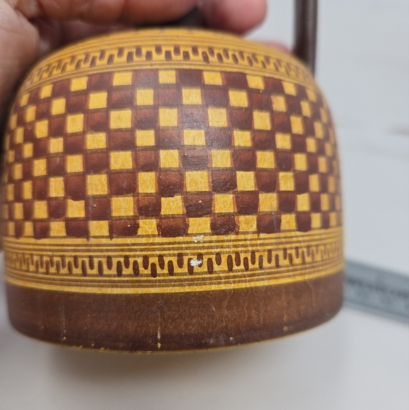 Geometrical Period Hand Made Copy From 800 To 900 BC Trefoil Mouth Ceramic Brown - Picture 9 of 11